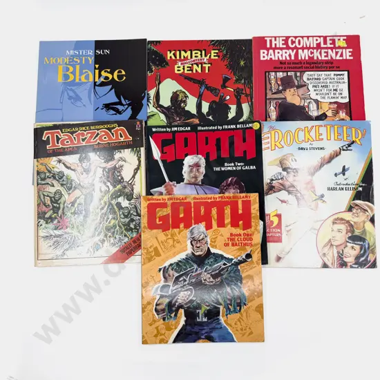 Seven Assorted Graphic Novels