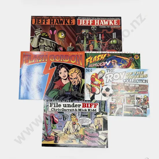 Six Assorted Graphic Novels