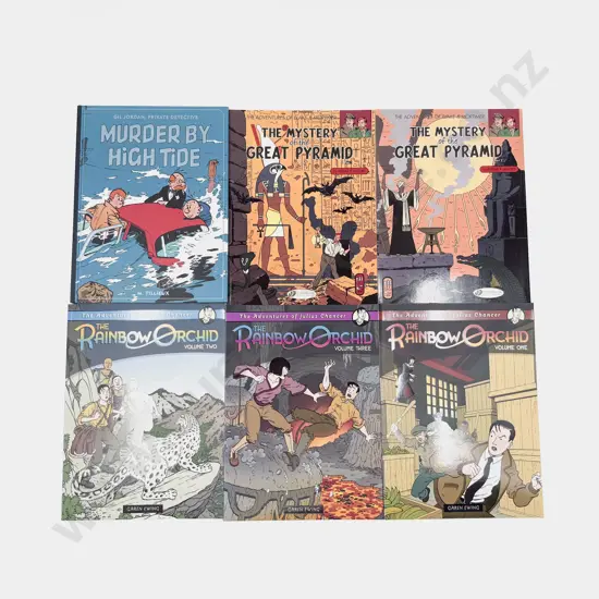 Six Assorted Graphic Novels