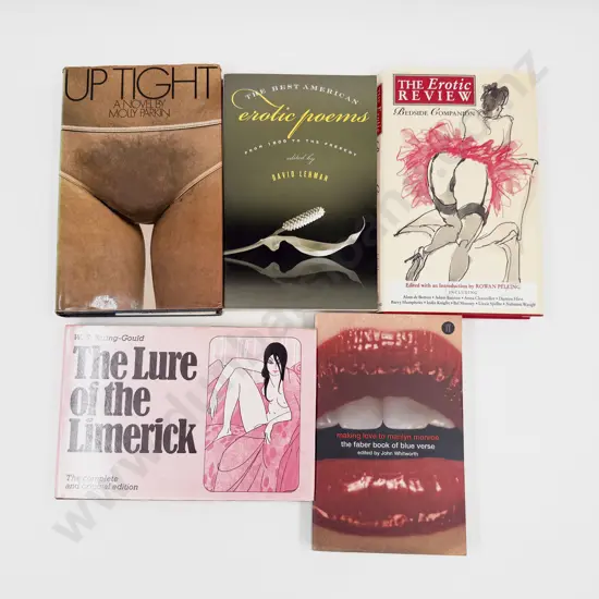 Five Volumes of Erotic Fiction & Poetry
