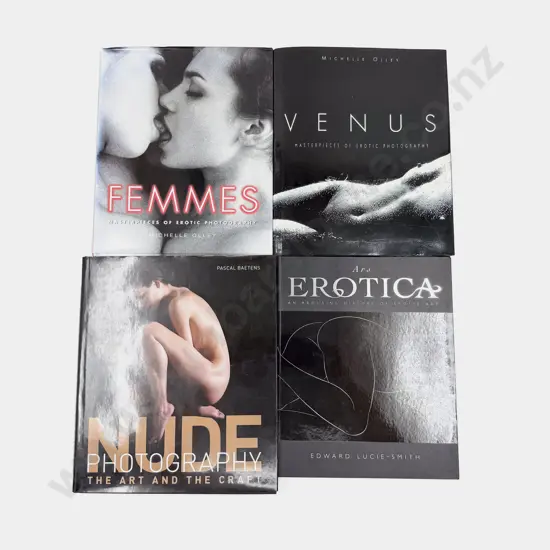 Four Volumes of Erotic Art & Photography