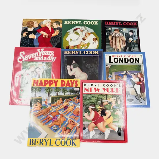 Eight Volumes by Beryl Cook