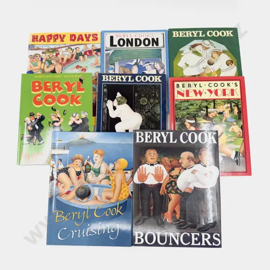 Eight Volumes by Beryl Cook