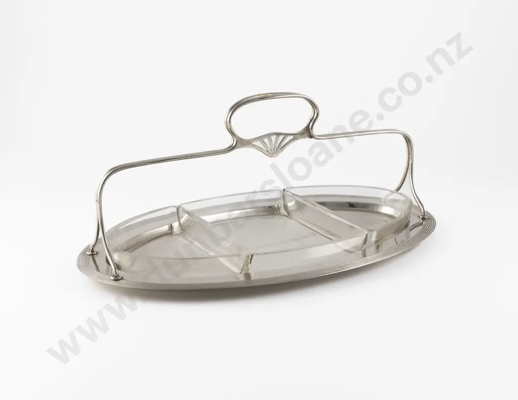 WMF S/P Oval 3 Division Serving Tray Image 1++