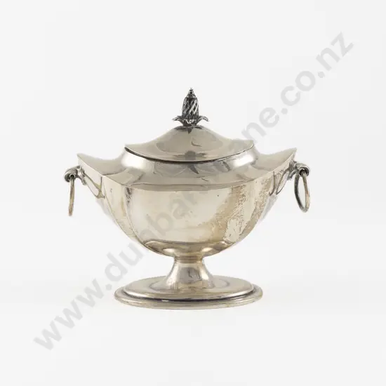 Edw VII S/S Tea Caddy