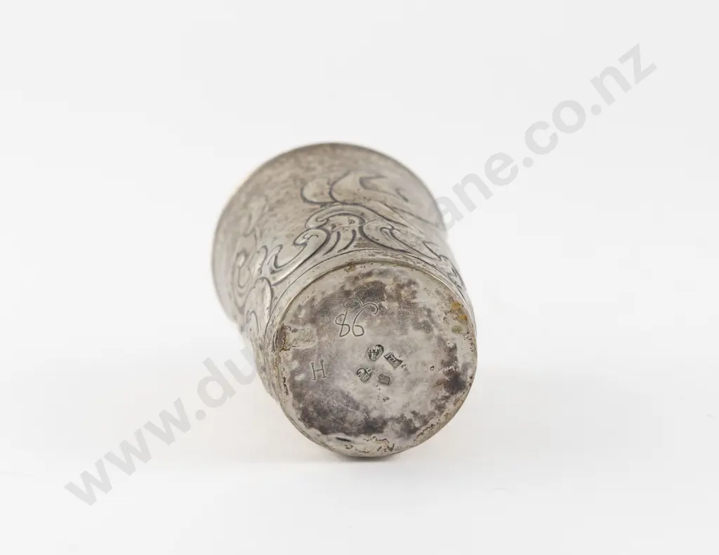 C18th Russian Silver Beaker Image 1++