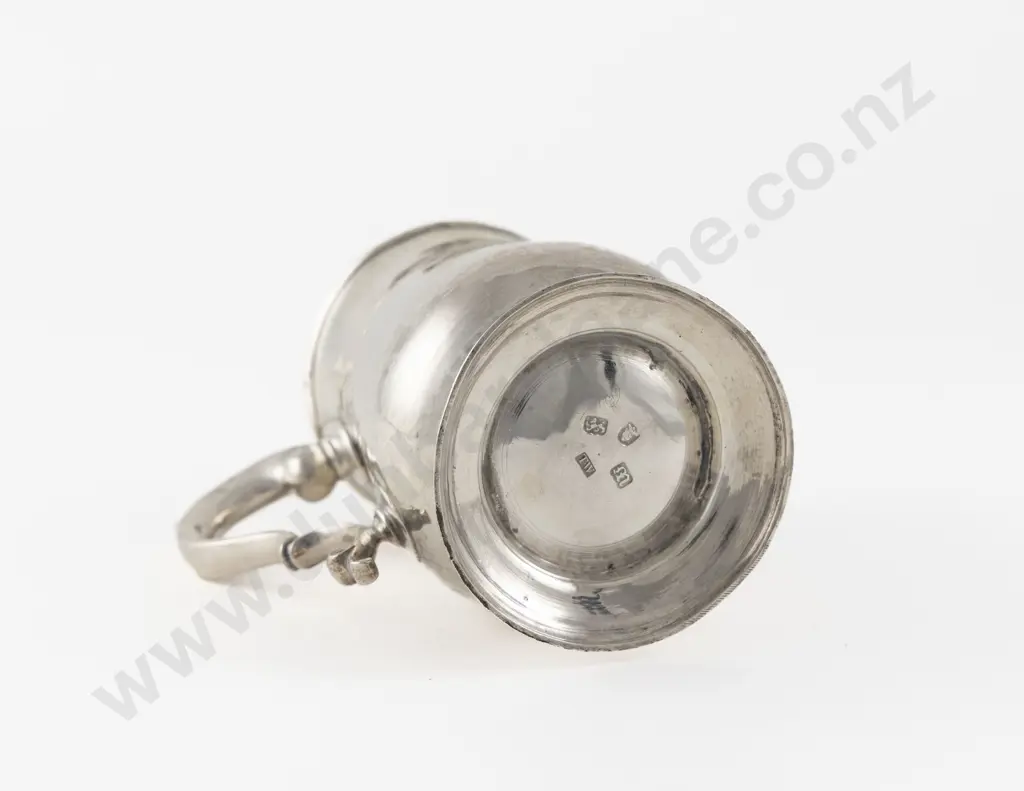 Early Geo III S/S Half Pint Tankard Image 1++