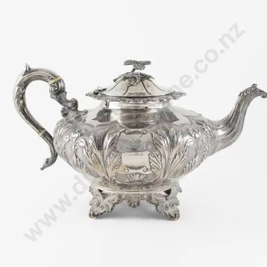 Fine Quality Vict Irish S/S Teapot