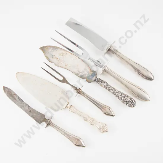 2 Pairs of American S/S Handled Carving Knifes & Forks