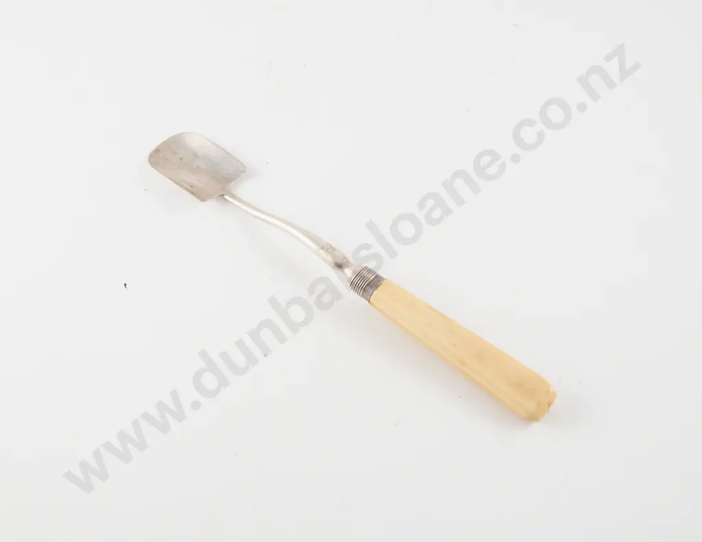 Geo III S/S Bone Handled Cheese Scoop by Joseph Wilmore Image 1++