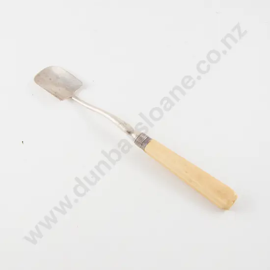Geo III S/S Bone Handled Cheese Scoop by Joseph Wilmore