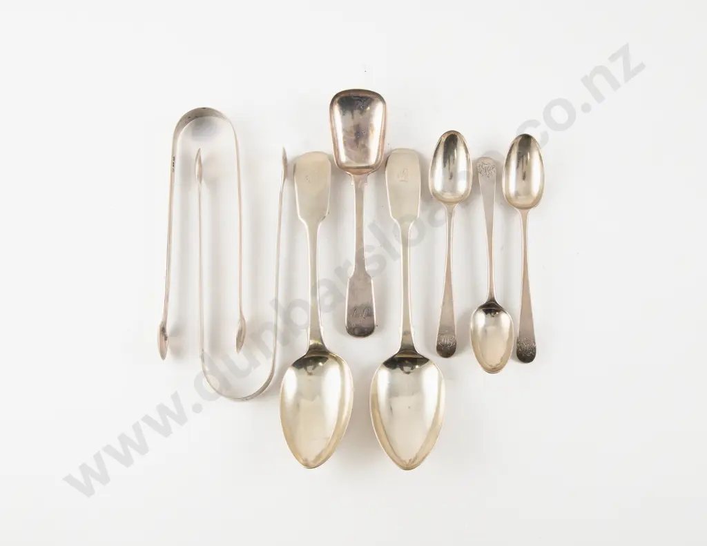 Pair Of Vict S/S Dessert Spoons Image 1++