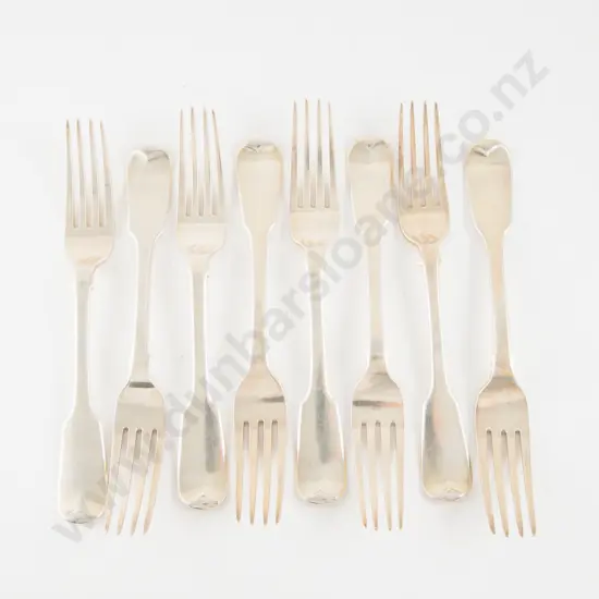 Set Of 8 Geo IV S/S Table Forks