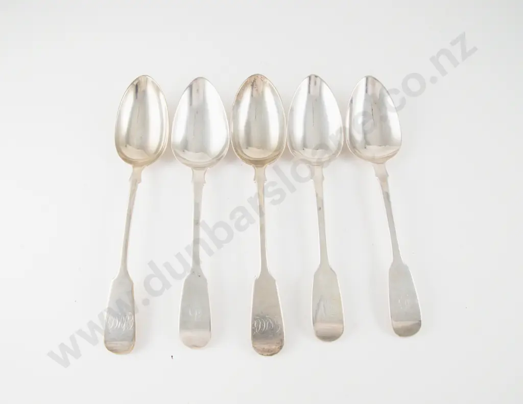 5 Vict S/S Table Forks Image 1++