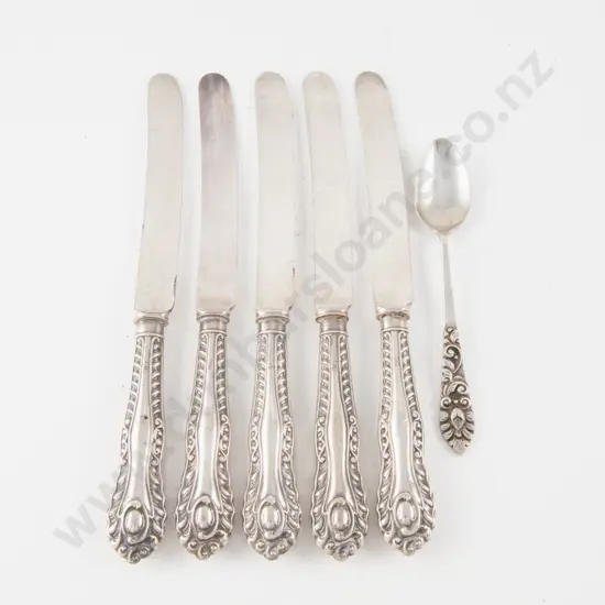 Set Of 6 S/S Handled Afternoon Tea Knives