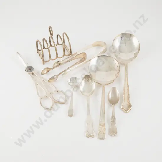 Pair Of Geo III S/S Sugar Tongs