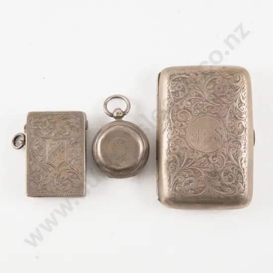 Geo V S/S Cigarette Case