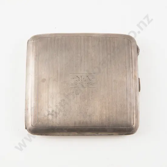 Geo V S/S Cigarette Case