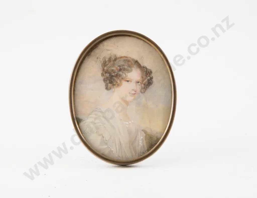 Early C19th Portrait Miniature Image 1++