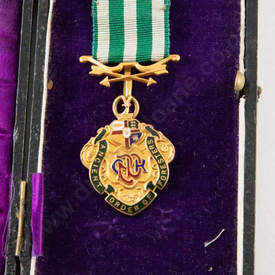 9ct Ancient Order of Foresters