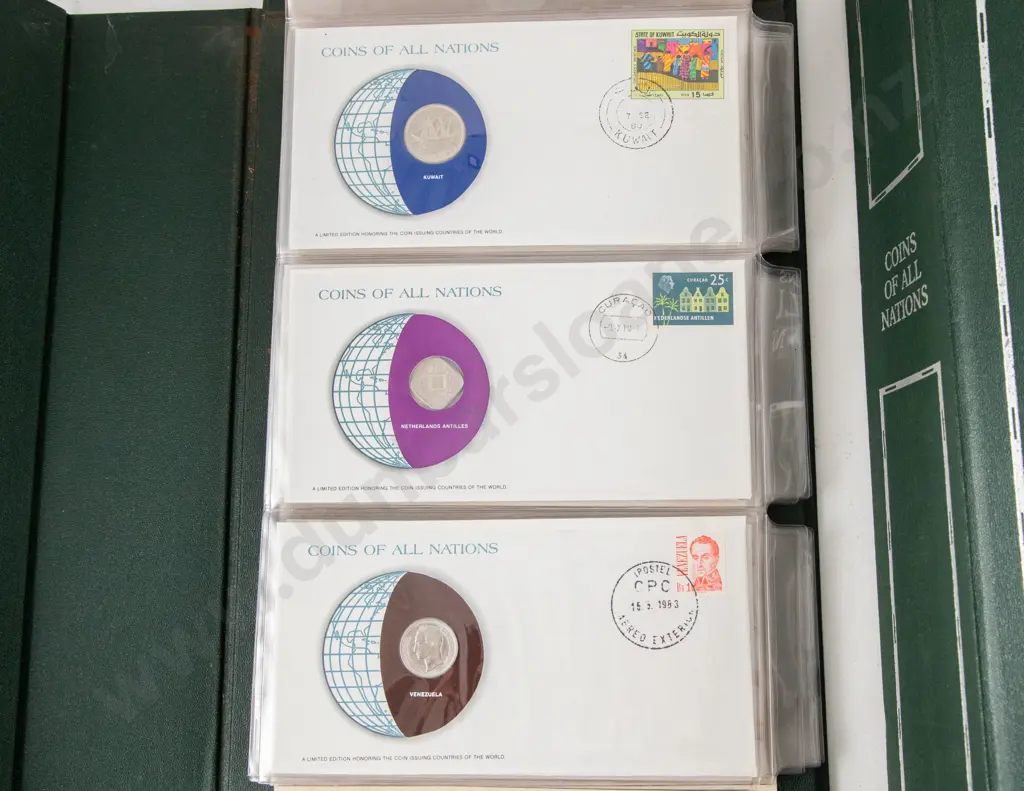 C1970s - 1980s Franklin Mint Coin of All Nations Collection Image 1++