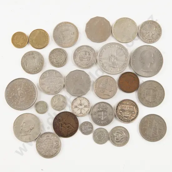 Commonwealth Coinage including Australian 1927 Florian India 1886 Rupee South Africa and Pacific