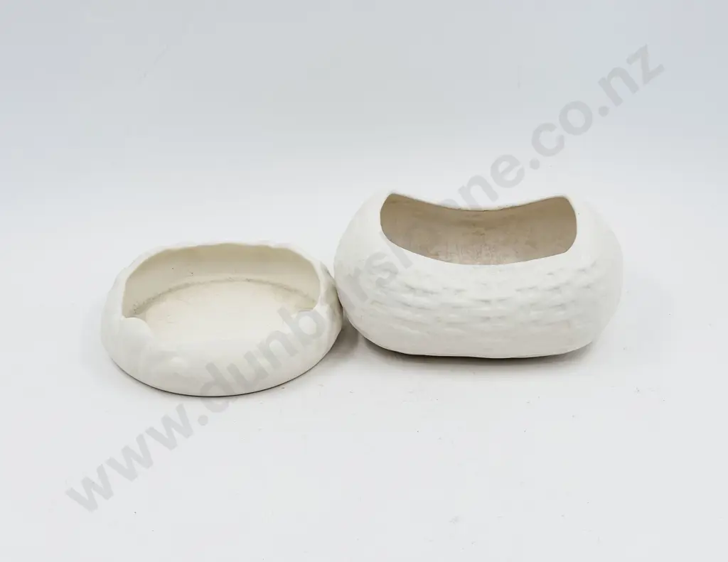 Two Crown Lynn Flower Troughs Image 1++