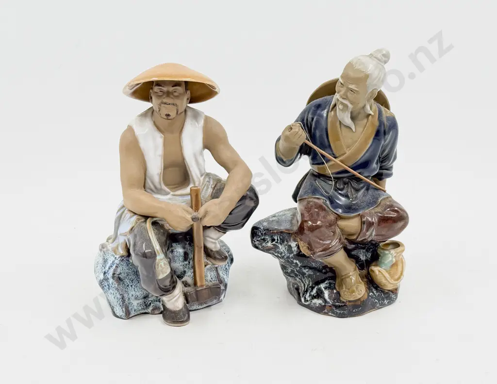 Two Stoneware China Figures Image 1++
