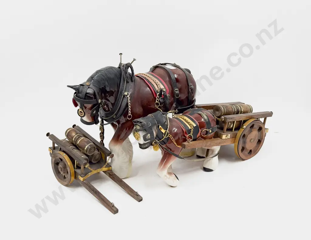 Two Horse Ornaments Image 1++