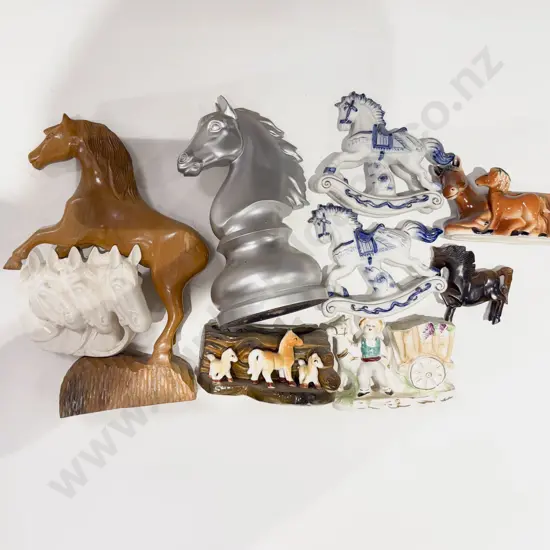 Box of Assorted Animal Ornaments