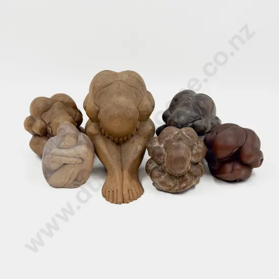 Five Assorted Weeping Buddhas & Other