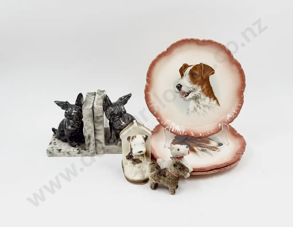 Box of Assorted Dog Ornaments Etc Image 1++