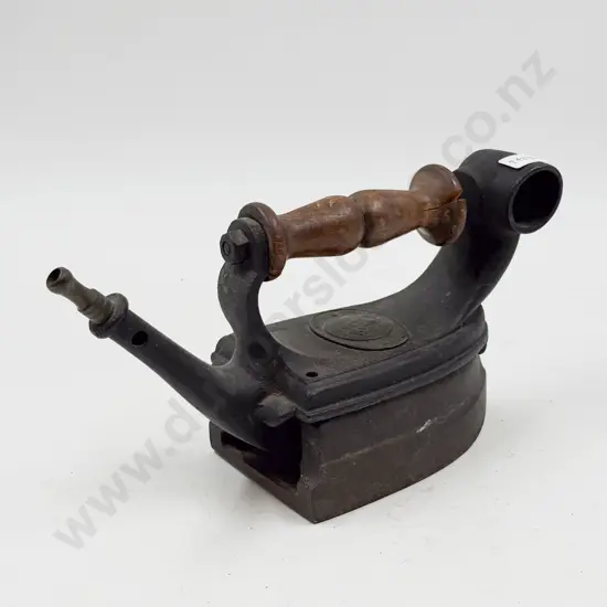 Vintage Beetall Wrought Metal Steam Iron