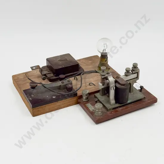 Two Vintage Morse Code Tappers