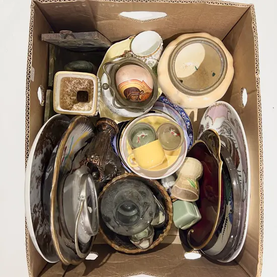 Box Quantity of Assorted China Etc