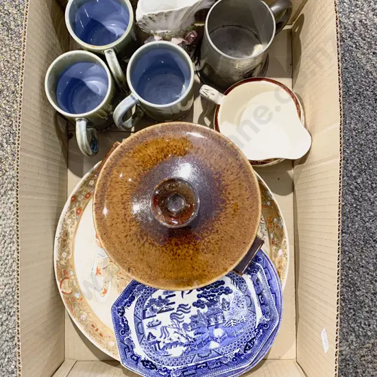 Box of Assorted China