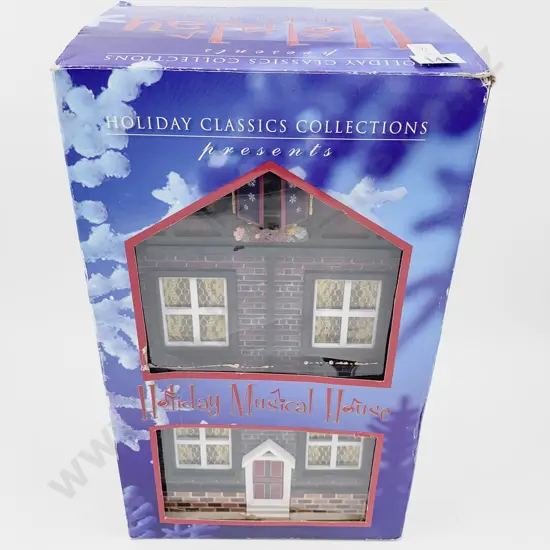 Boxed Holiday Musical House