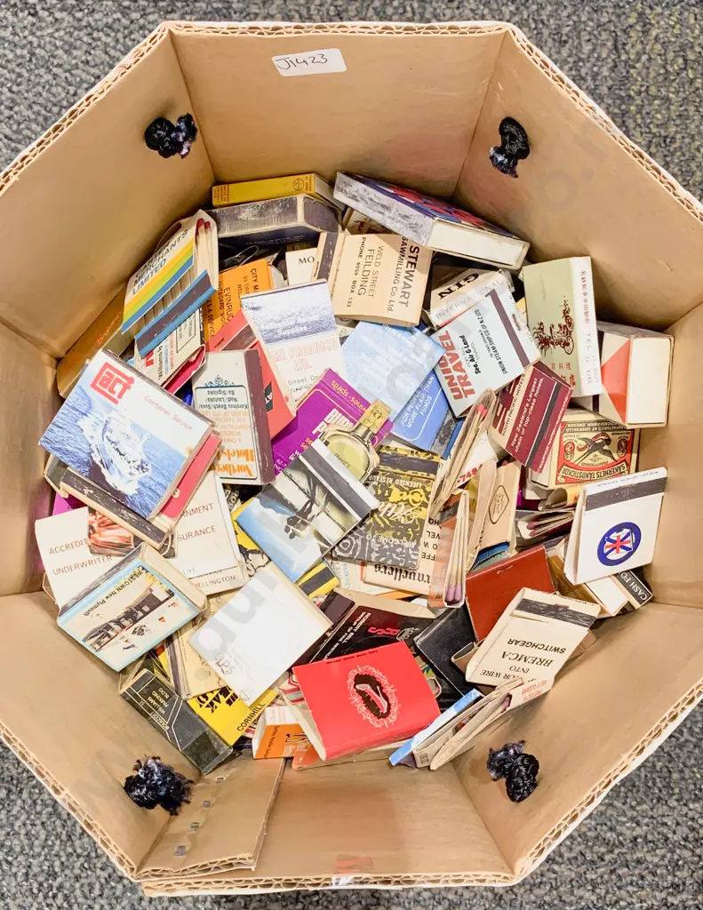 Box of Souvenir Matchbooks Image 1++