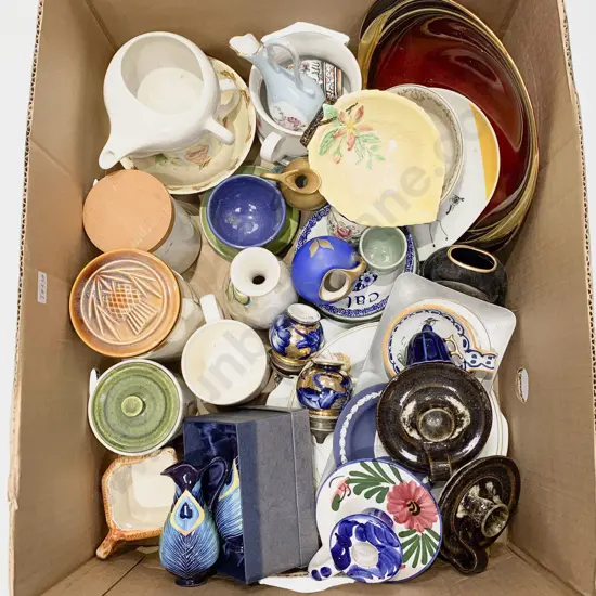 Box of Assorted China