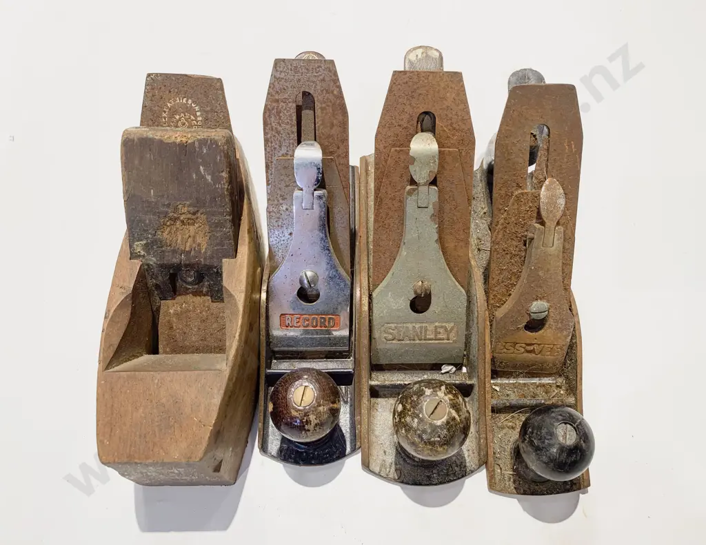 Four Assorted Wood Planes Image 1++