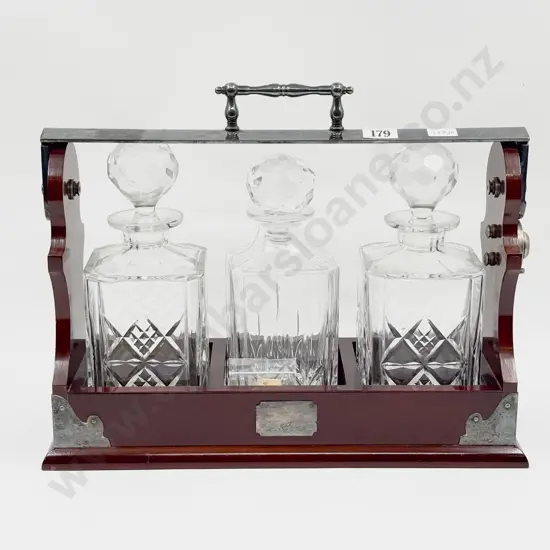 Three Decanter Tantalus