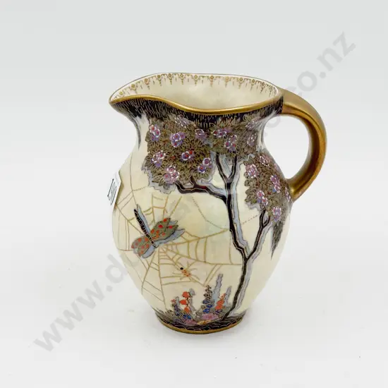 Crown Devon "Spider Web" Jug