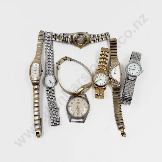 Quantity of Assorted Wrist Watches & Watch Parts Etc