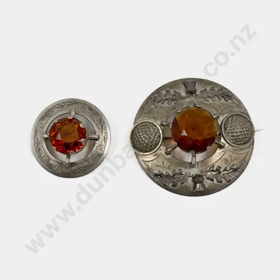 Two Scottish Brooches