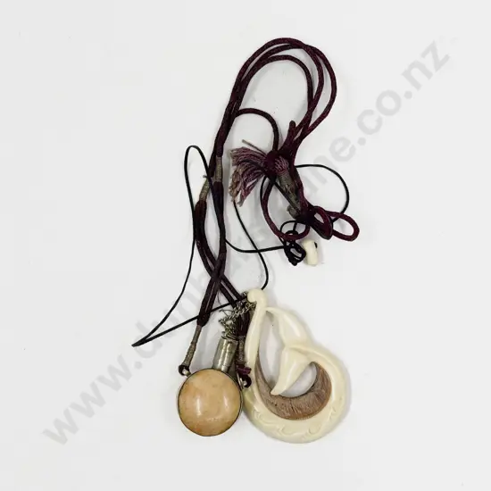 Bone Pendant Together with Others