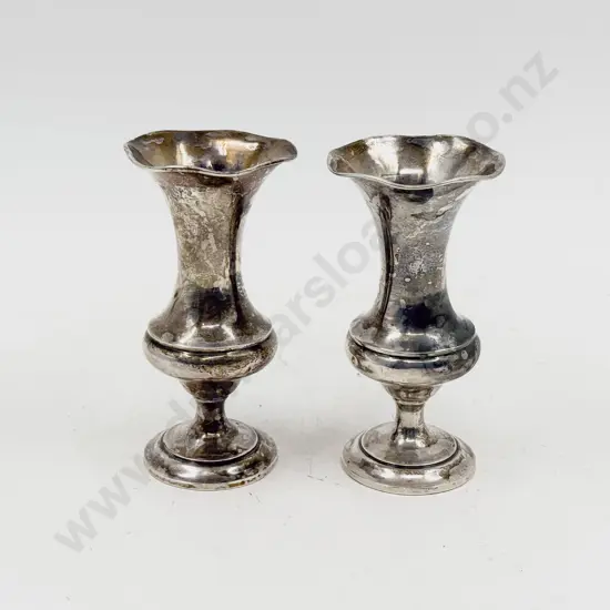 Pair of Small S/S Vases