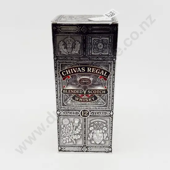Boxed Chivas Regal Blended Scotch Whisky Aged 12 Years 1lt