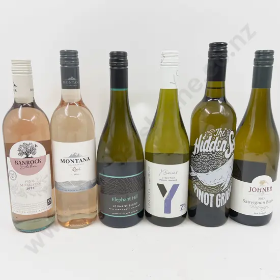 Six Bottles NZ Wine - one low alcohol