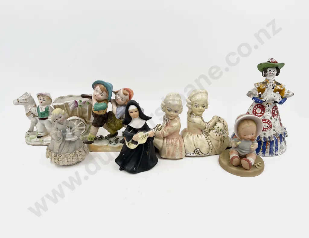 Qty of Assorted China Figures Image 1++
