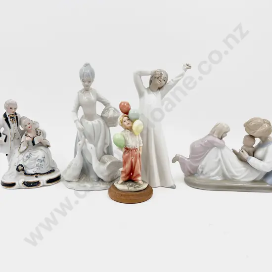 Qty of Assorted China Figures